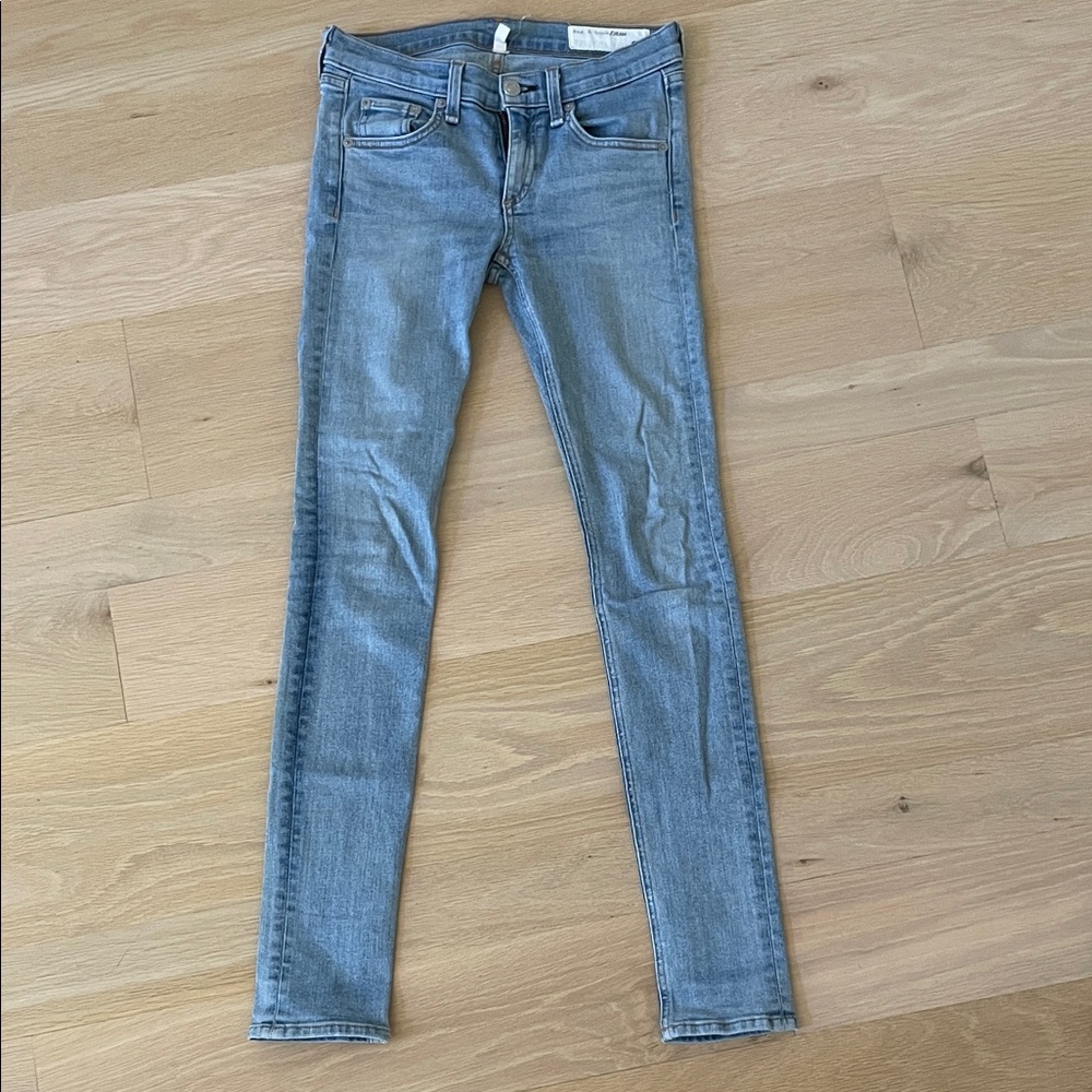 rag & bone Light Blue Skinny Jeans